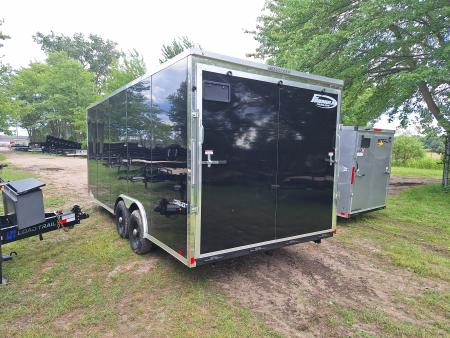 New 2026 Formula Trailers 8.5x20 10K Enclosed Car Hauler 7" Interior Ramp Door