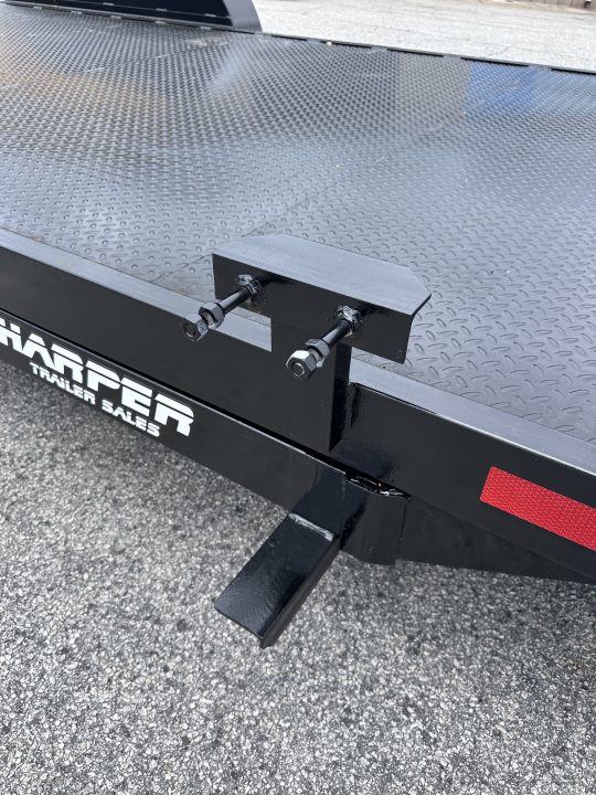 New 2026 7x20 7K HYDRAULIC TILT STEEL FLOOR CAR HAULER WITH DROP AXLES