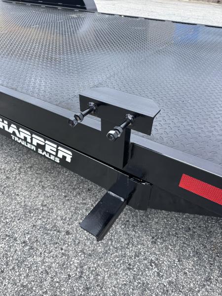 New 2026 7x20 7K HYDRAULIC TILT STEEL FLOOR CAR HAULER WITH DROP AXLES