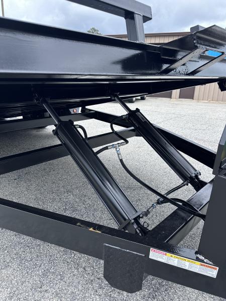 New 2026 7x20 7K HYDRAULIC TILT STEEL FLOOR CAR HAULER WITH DROP AXLES