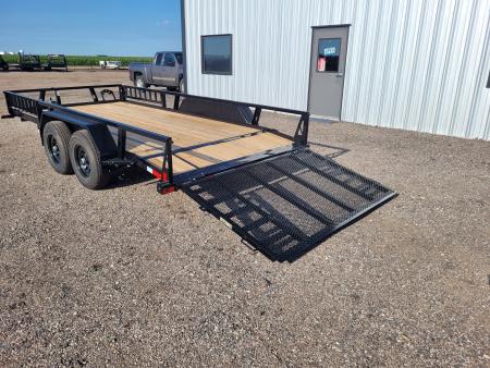 New 2026 Load Trail 83"x16' Utility Trailer W/5200LB Axles