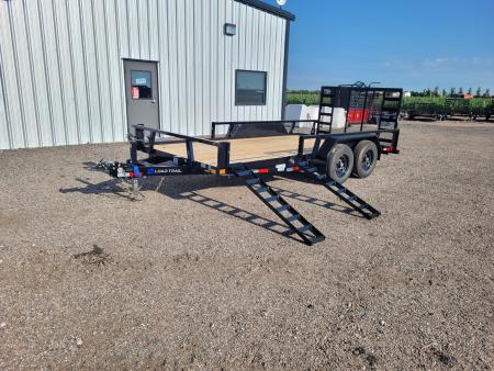 New 2026 Load Trail 83"x16' Utility Trailer W/5200LB Axles