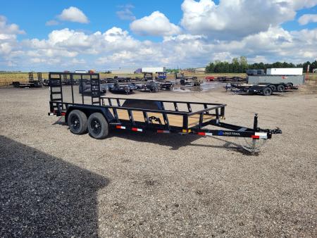 New 2026 Load Trail 83"x16' Utility Trailer W/5200LB Axles