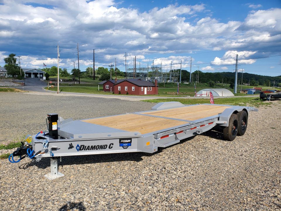 New 2026 Diamond C Trailers HDT210 Equipment Trailer / 23,000 GVWR / 82"X22'
