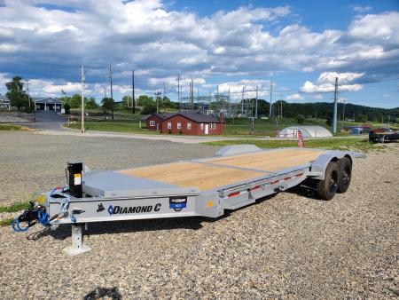 New 2026 Diamond C Trailers HDT210 Equipment Trailer / 23,000 GVWR / 82 X22'