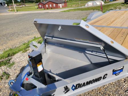 New 2026 Diamond C Trailers HDT210 Equipment Trailer / 23,000 GVWR / 82"X22'