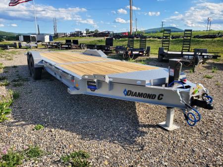 New 2026 Diamond C Trailers HDT210 Equipment Trailer / 23,000 GVWR / 82"X22'