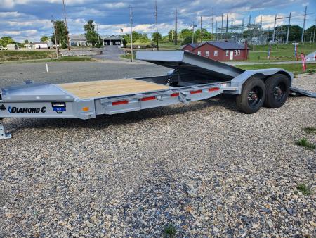 New 2026 Diamond C Trailers HDT210 Equipment Trailer / 23,000 GVWR / 82"X22'