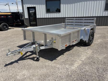 New 2026 SPORT HAVEN AUT 610DS-F (6' X 10') 2.9K Utility Trailer w/ Bi-Fold Gate