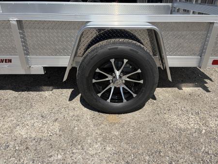 New 2026 SPORT HAVEN AUT 610DS-F (6' X 10') 2.9K Utility Trailer w/ Bi-Fold Gate
