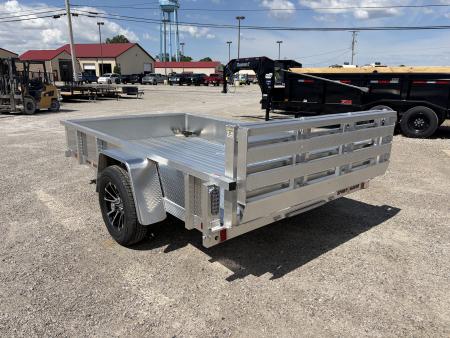 New 2026 SPORT HAVEN AUT 610DS-F (6' X 10') 2.9K Utility Trailer w/ Bi-Fold Gate