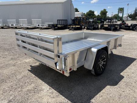 New 2026 SPORT HAVEN AUT 610DS-F (6' X 10') 2.9K Utility Trailer w/ Bi-Fold Gate
