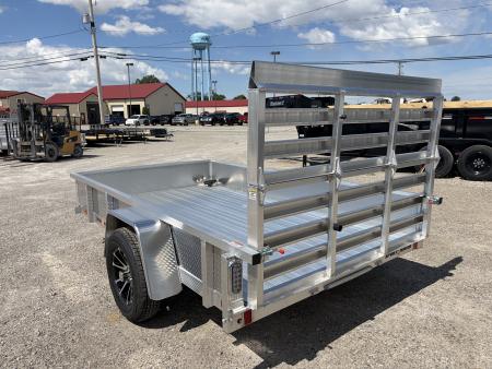 New 2026 SPORT HAVEN AUT 610DS-F (6' X 10') 2.9K Utility Trailer w/ Bi-Fold Gate