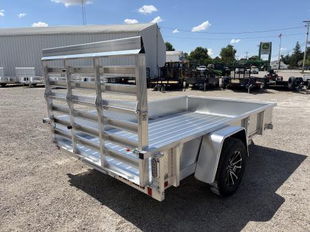 New 2026 SPORT HAVEN AUT 610DS-F (6' X 10') 2.9K Utility Trailer w/ Bi-Fold Gate