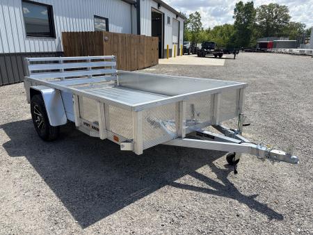 New 2026 SPORT HAVEN AUT 610DS-F (6' X 10') 2.9K Utility Trailer w/ Bi-Fold Gate