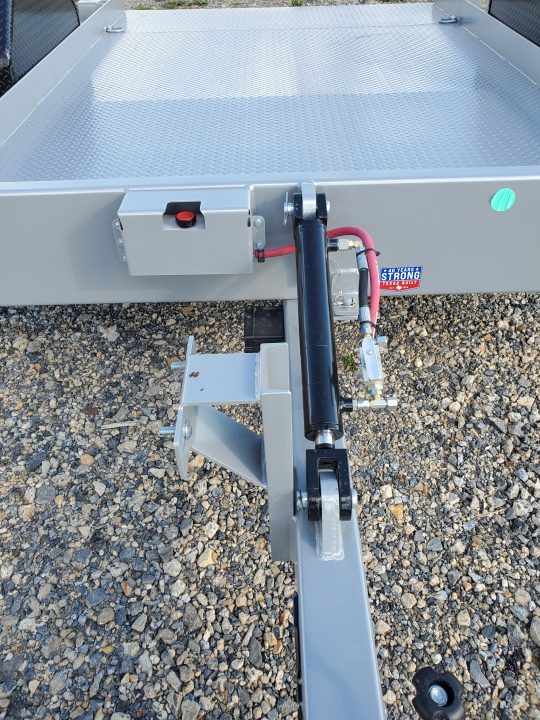 New 2026 Diamond C Trailers DSA107 Tilt Trailer / 7000 GVWR / 77"X10'