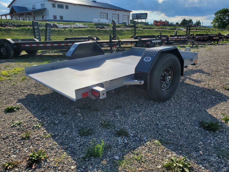 New 2026 Diamond C Trailers DSA107 Tilt Trailer / 7000 GVWR / 77"X10'