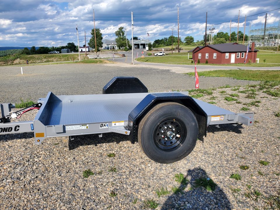New 2026 Diamond C Trailers DSA107 Tilt Trailer / 7000 GVWR / 77"X10'