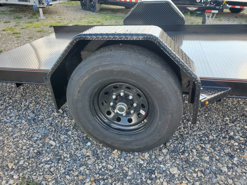 New 2026 Diamond C Trailers DSA107 Tilt Trailer / 7000 GVWR / 77"X12'