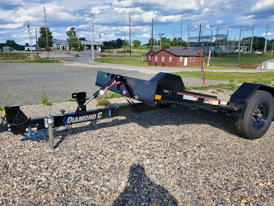 New 2026 Diamond C Trailers DSA107 Tilt Trailer / 7000 GVWR / 77"X12'