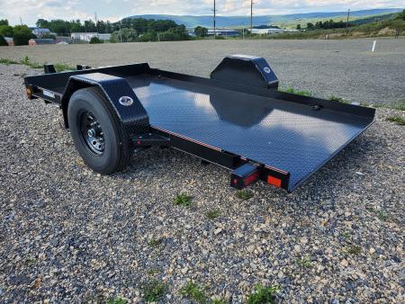 New 2026 Diamond C Trailers DSA107 Tilt Trailer / 7000 GVWR / 77"X12'