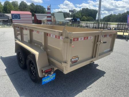 New 2026 PROSPECTOR LIGHT DUTY 6X10 7K TANDEM AXLE DUMP TRAILER WITH 2' WALLS