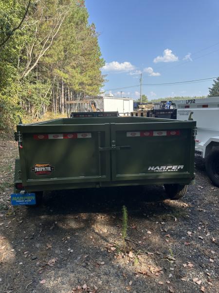 New 2026 PROSPECTOR LIGHT DUTY 6X10 7K TANDEM AXLE DUMP TRAILER WITH 2' WALLS
