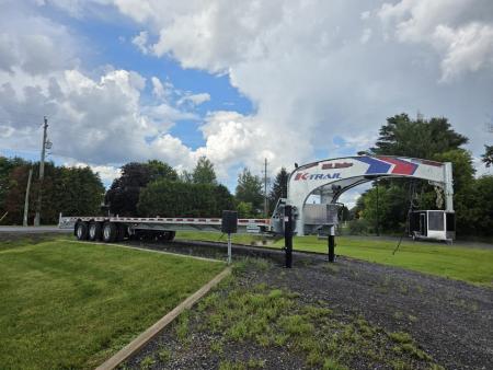 New 2026 K-Trail 35 + 5 37.5K Gooseneck Equipment Trailer