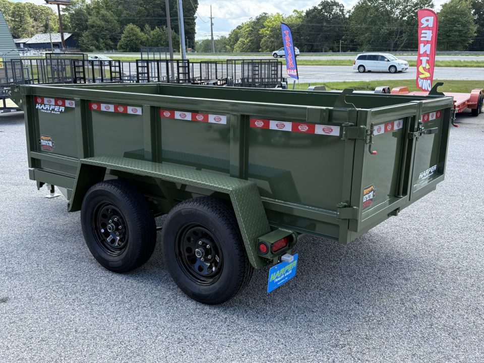 New 2026 PROSPECTOR LIGHT DUTY 5X10 7K TANDEM AXLE DUMP TRAILER WITH 2' WALLS