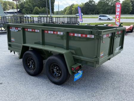 New 2026 PROSPECTOR LIGHT DUTY 5X10 7K TANDEM AXLE DUMP TRAILER WITH 2' WALLS