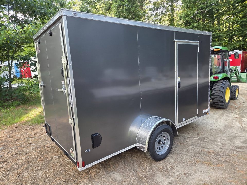 New 2026 Anvil 6x12 enclosed cargo trailer rear ramp with 6,6 interior Cargo / Enclosed Trailer