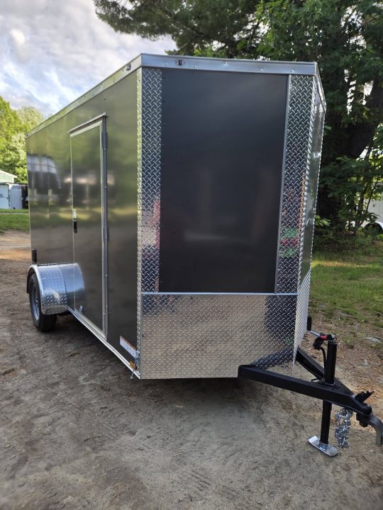 New 2026 Anvil 6x12 enclosed cargo trailer rear ramp with 6,6 interior Cargo / Enclosed Trailer