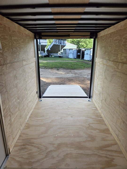 New 2026 Anvil 6x12 enclosed cargo trailer rear ramp with 6,6 interior Cargo / Enclosed Trailer