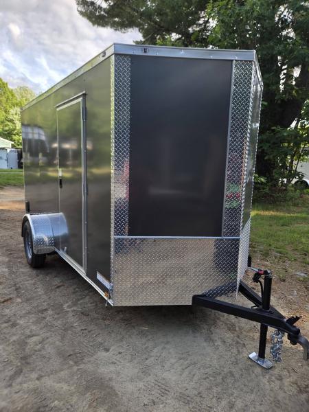 New 2026 Anvil 6x12 enclosed cargo trailer rear ramp with 6,6 interior Cargo / Enclosed Trailer