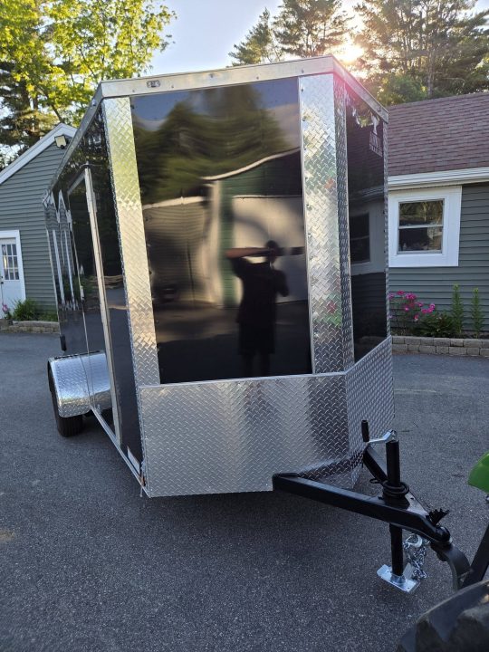 New 2026 Anvil 6X12 ENCLSOED CARGO TRAILER REAR RAMP 6,6 INTERIOR Cargo / Enclosed Trailer