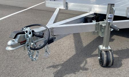New Cherokee Aluminum 81" x 16' Tandem Axle Utility Trailer: 7000 GVWR, 36" Ramp Gate