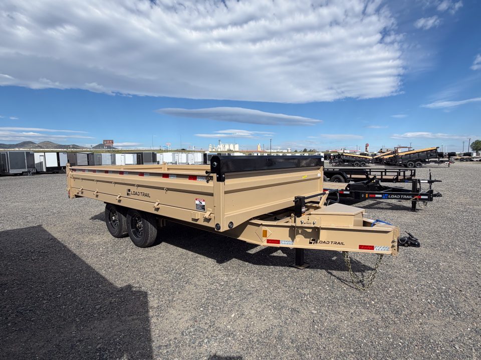 New 2026 Load Trail 16'' DZ Deck Over GN Dump Trailer