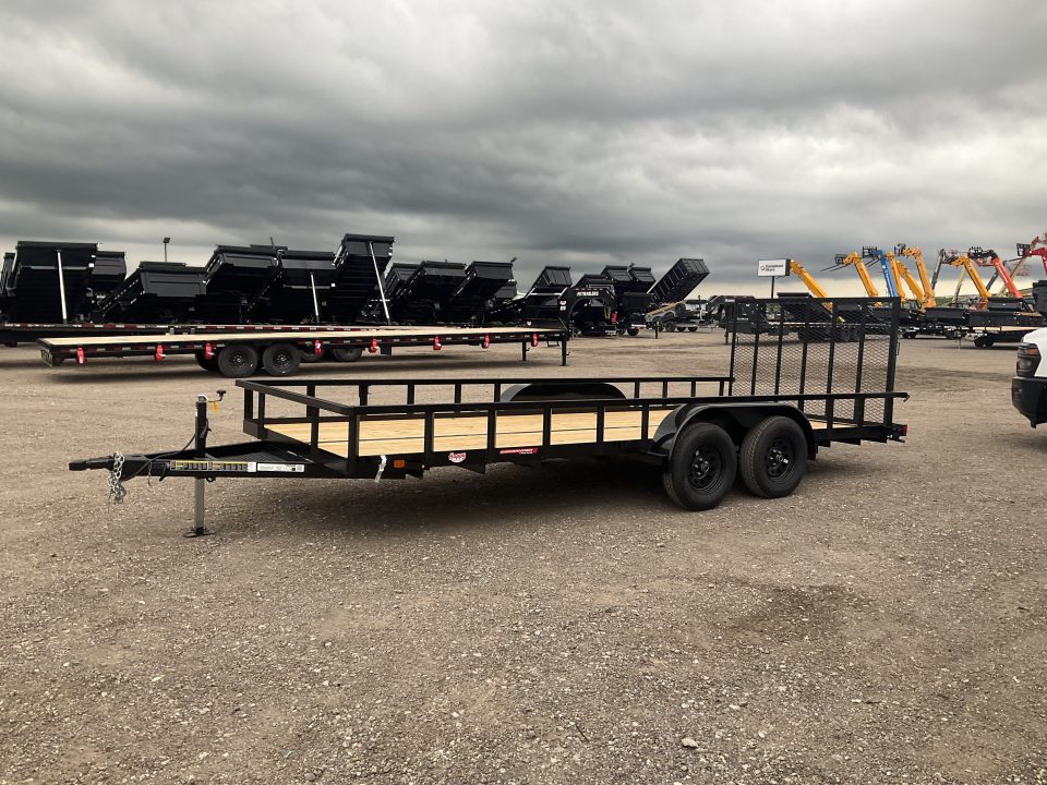 New 2026 Commander 83"x18' Tandem Axle Utility