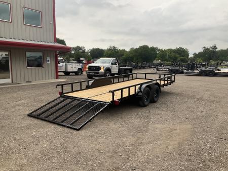New 2026 Commander 83"x18' Tandem Axle Utility