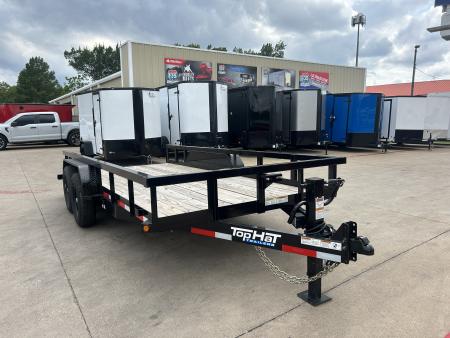 New 2026 Top Hat HT14-16X83-14E-R Equipment Trailer