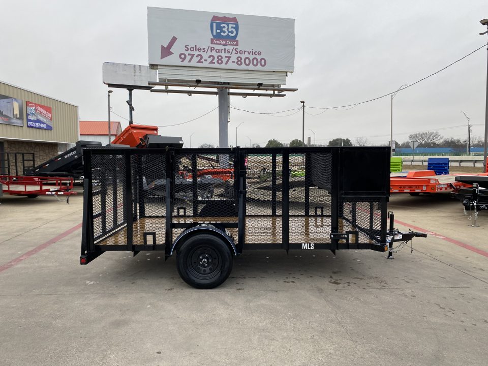 New 2026 Top Hat Trailers MLS83X12 Landscape Trailer