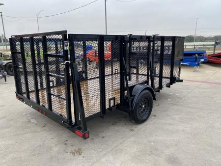 New 2026 Top Hat Trailers MLS83X12 Landscape Trailer