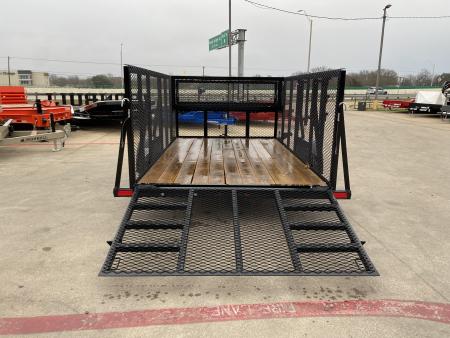 New 2026 Top Hat Trailers MLS83X12 Landscape Trailer