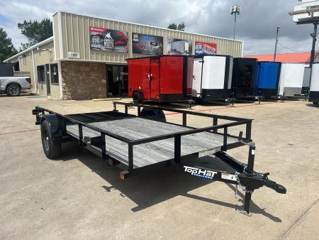 New 2026 Top Hat DSP 14X77 Utility Trailer