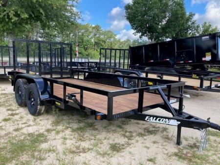 New 2026 Falcon Trailers 6.05x14 TA Std Duty Utility Trailer