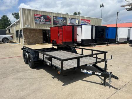 New 2026 Top Hat Trailers LDX 14'x77  Utility Trailer
