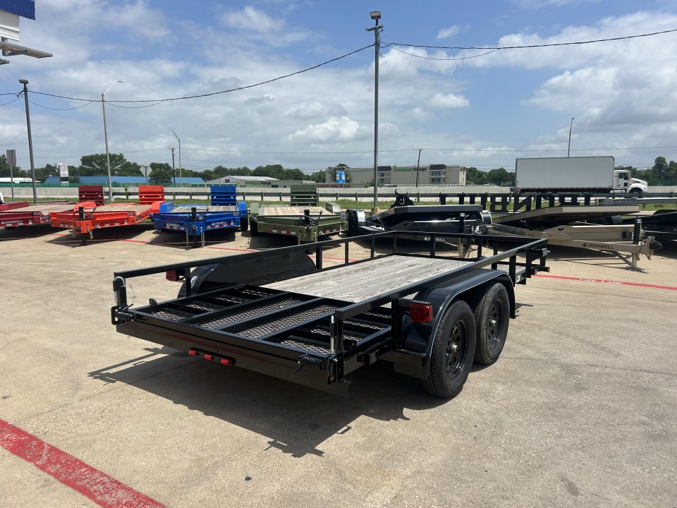 New 2026 Top Hat Trailers LDX 14'x77" Utility Trailer