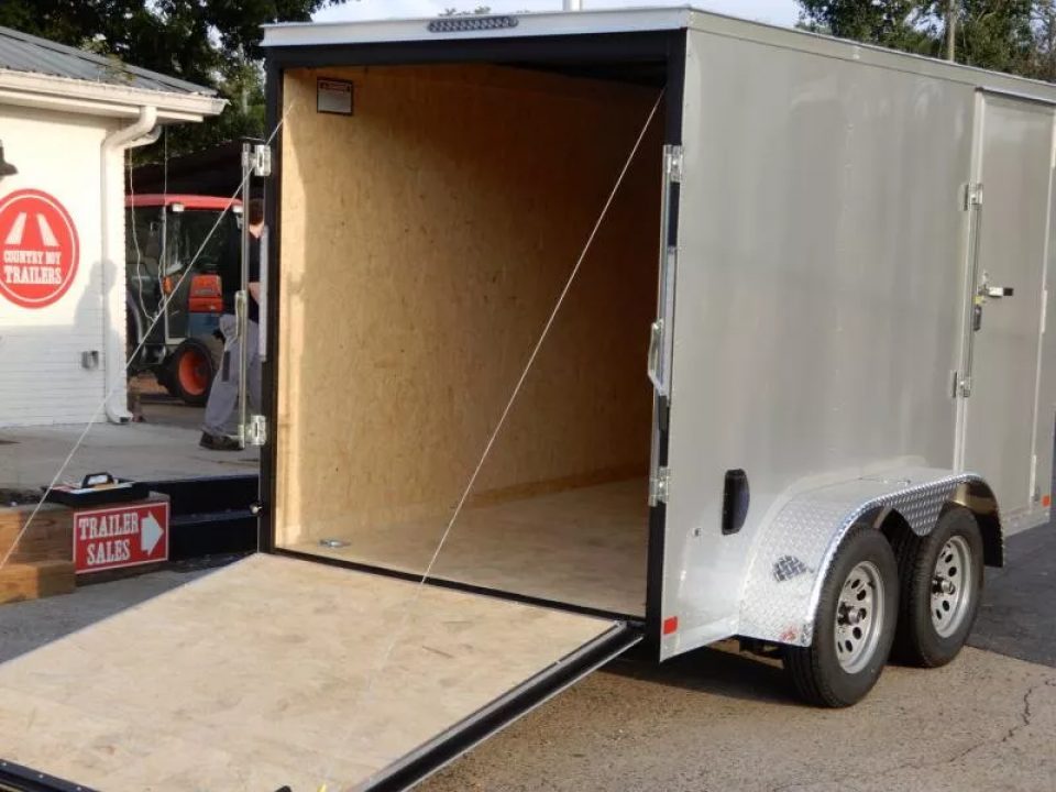 New 2026 Covered Wagon 6X12' Enclosed, 6'6'' Height