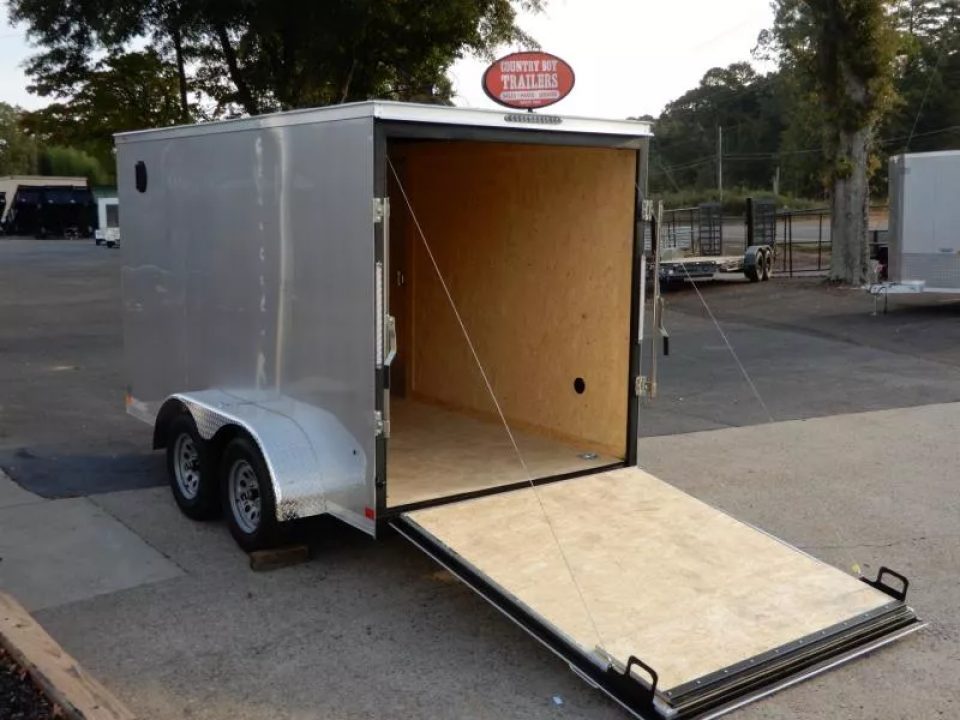 New 2026 Covered Wagon 6X12' Enclosed, 6'6'' Height