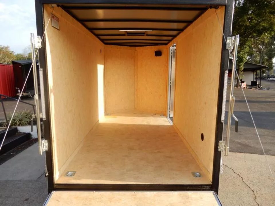 New 2026 Covered Wagon 6X12' Enclosed, 6'6'' Height